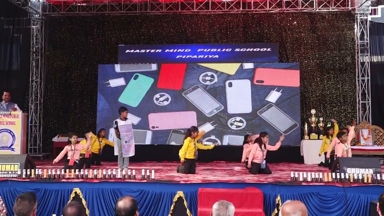 Mobile Theme - Master Mind Public Hr. Sec. School Pipariya - Annual Function 2025