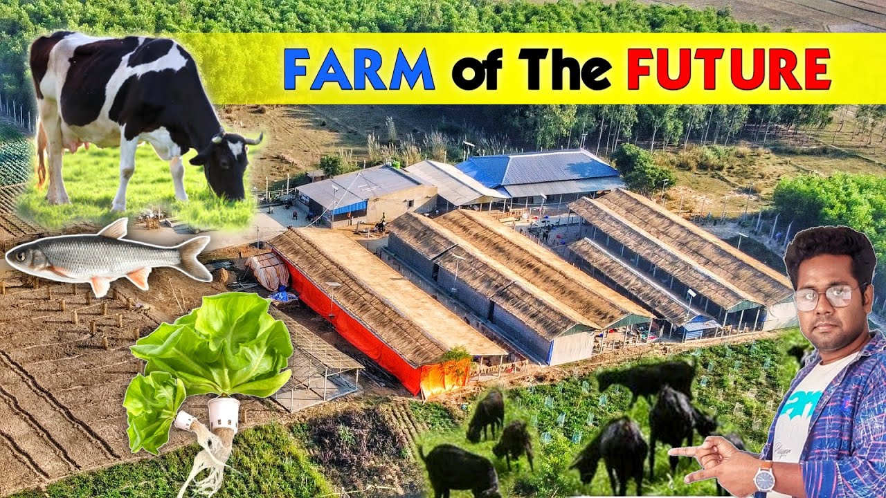 ভবিষ্যতের আধুনিক ফার্ম | FARM of The FUTURE | Goat Farming | Integrated Farming