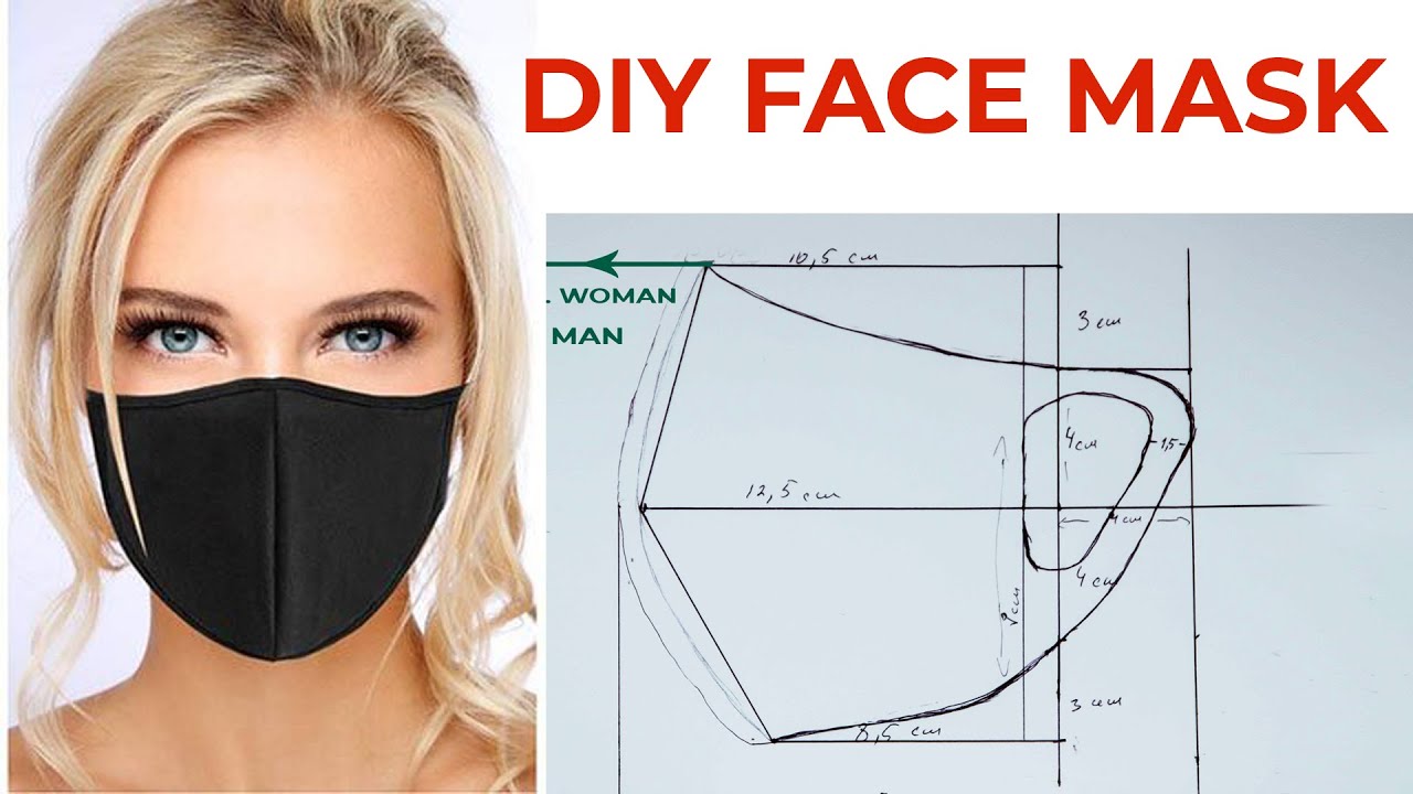 DIY FACE MASK | design pattern |  2 min.  How do you make a face mask?