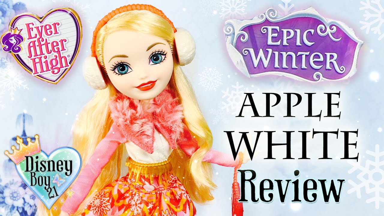 Ever After High  Epic Winter Apple White Doll Review