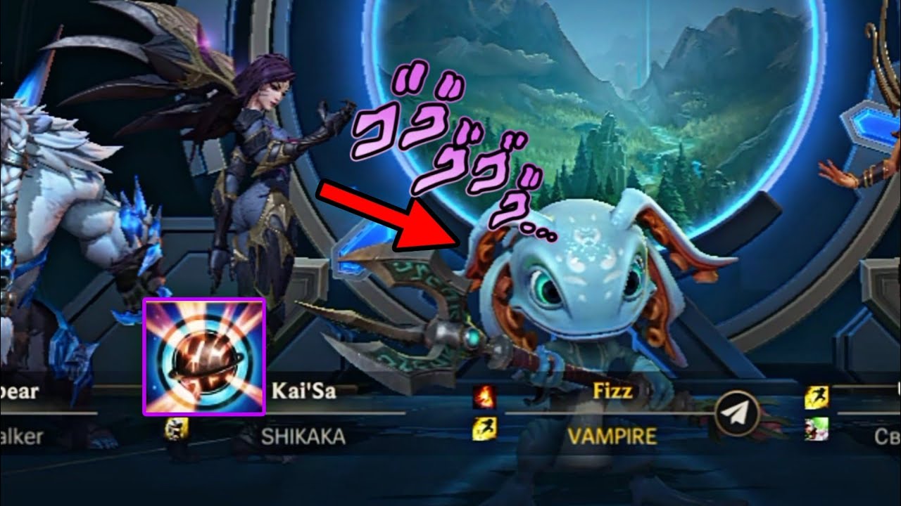 FIZZ ONE SHOT COMBO GAMEPLAY KILLS HIGHLIGHTS WILD RIFT CHALLENGER FIZZ