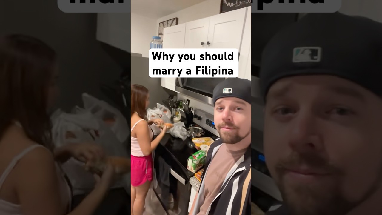 Why you should marry a Filipina #filamcouple #kuya #practicaljoke #groceries #bahaykubo #pinay