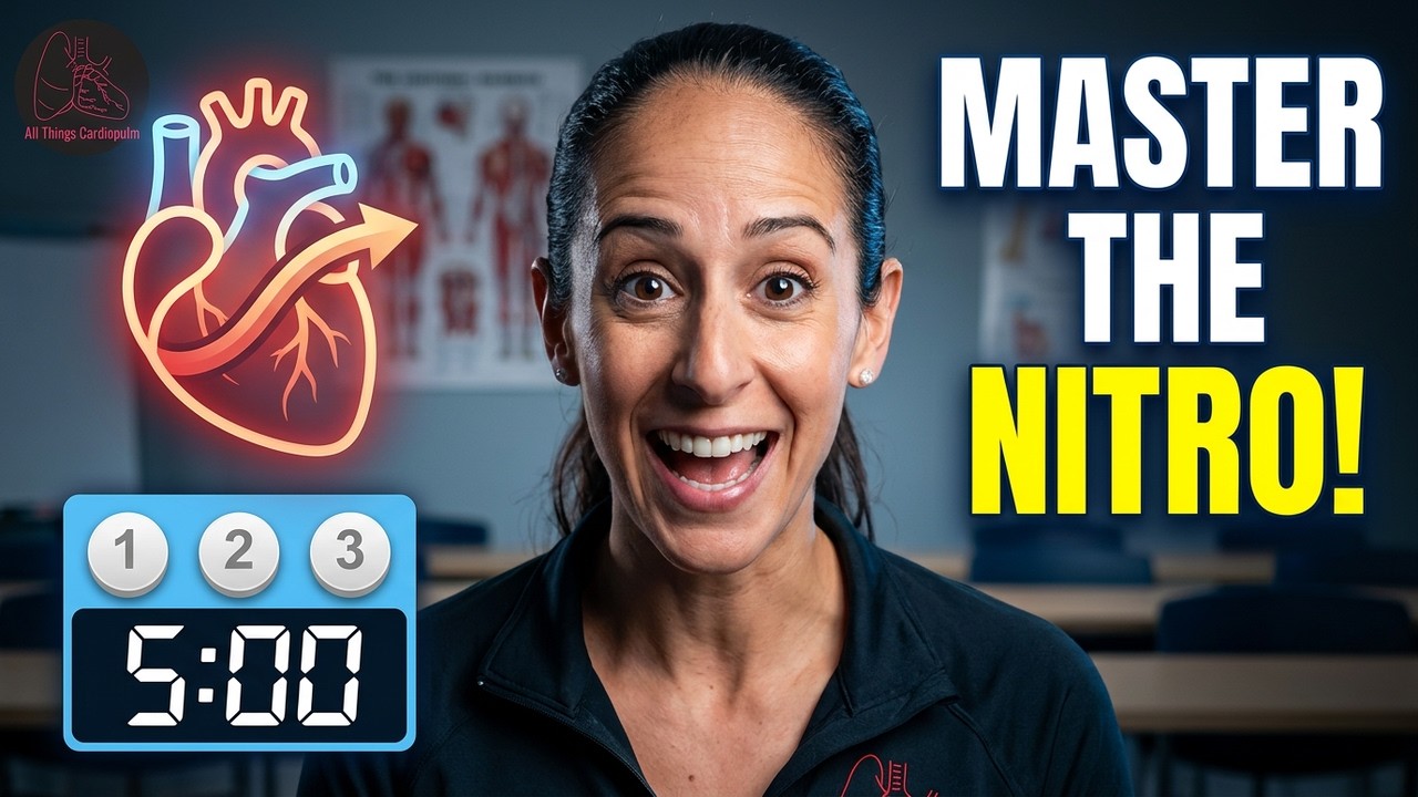 Sublingual Nitroglycerin for PT Students | NPTE Essentials!