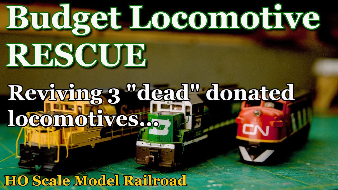 Athearn Blue Box Budget Locomotive Rescue and Repair