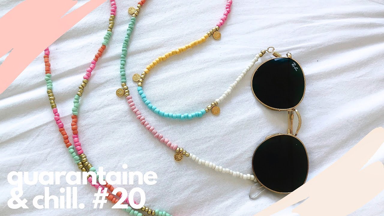 Zelf SUNNYCORDS maken & Kralen unboxing⚡quarantaine & chill #20 || Fleur Nijbacker