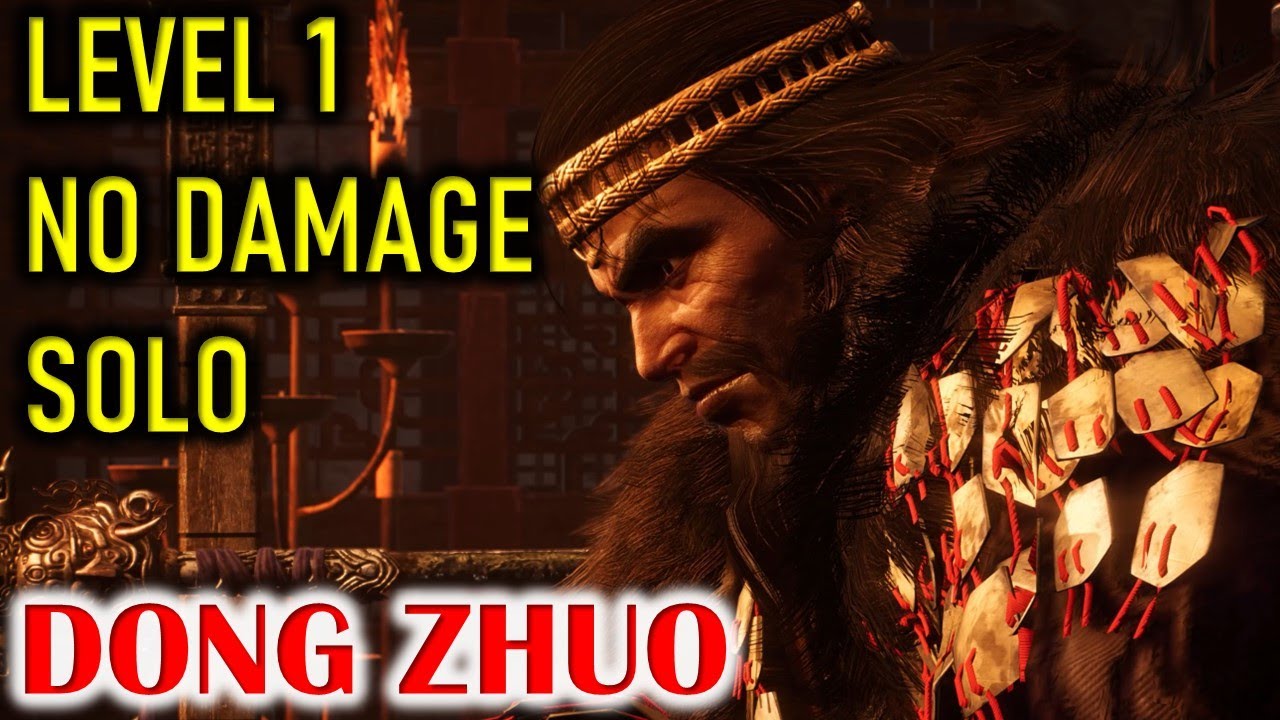 LEVEL 1 DONG ZHUO BOSS | TYRANT'S FINAL BANQUET | NO DAMAGE SOLO | WO LONG FALLEN DYNASTY