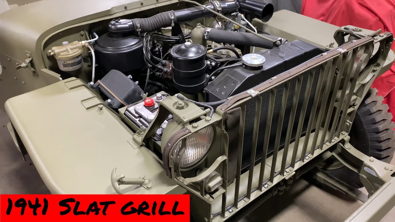 1941 Willys Slat Grill