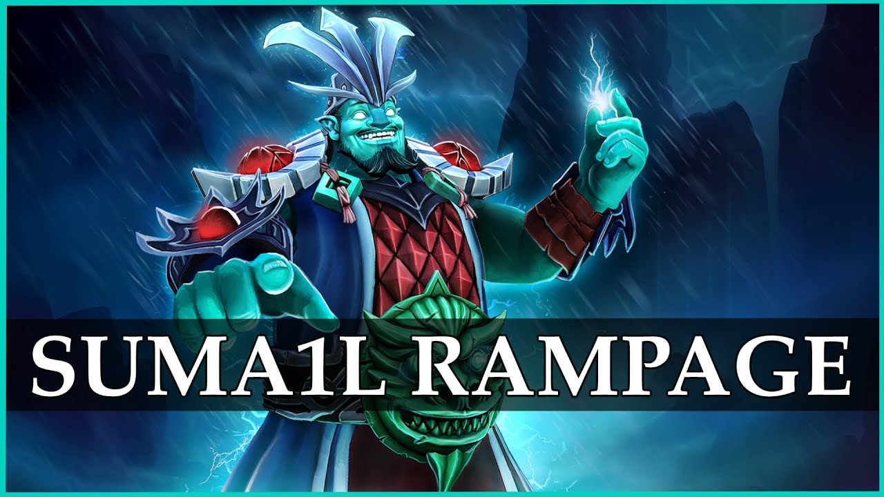 Suma1L Storm Spirit Rampage vs Leviathan @ Starladder | Dota 2