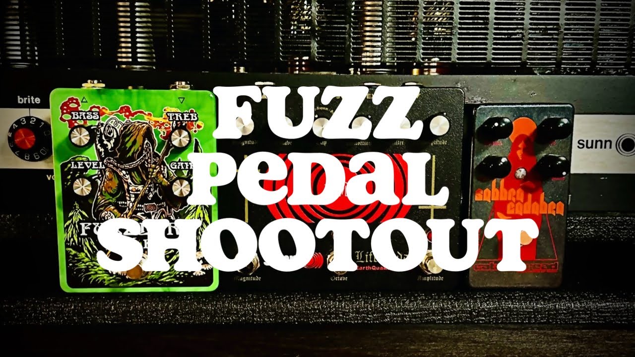 Fuzz Pedal Shoot Out: FET 120 vs LIFE PEDAL vs SABBRA CADABRA. #guitar #fuzzpedal