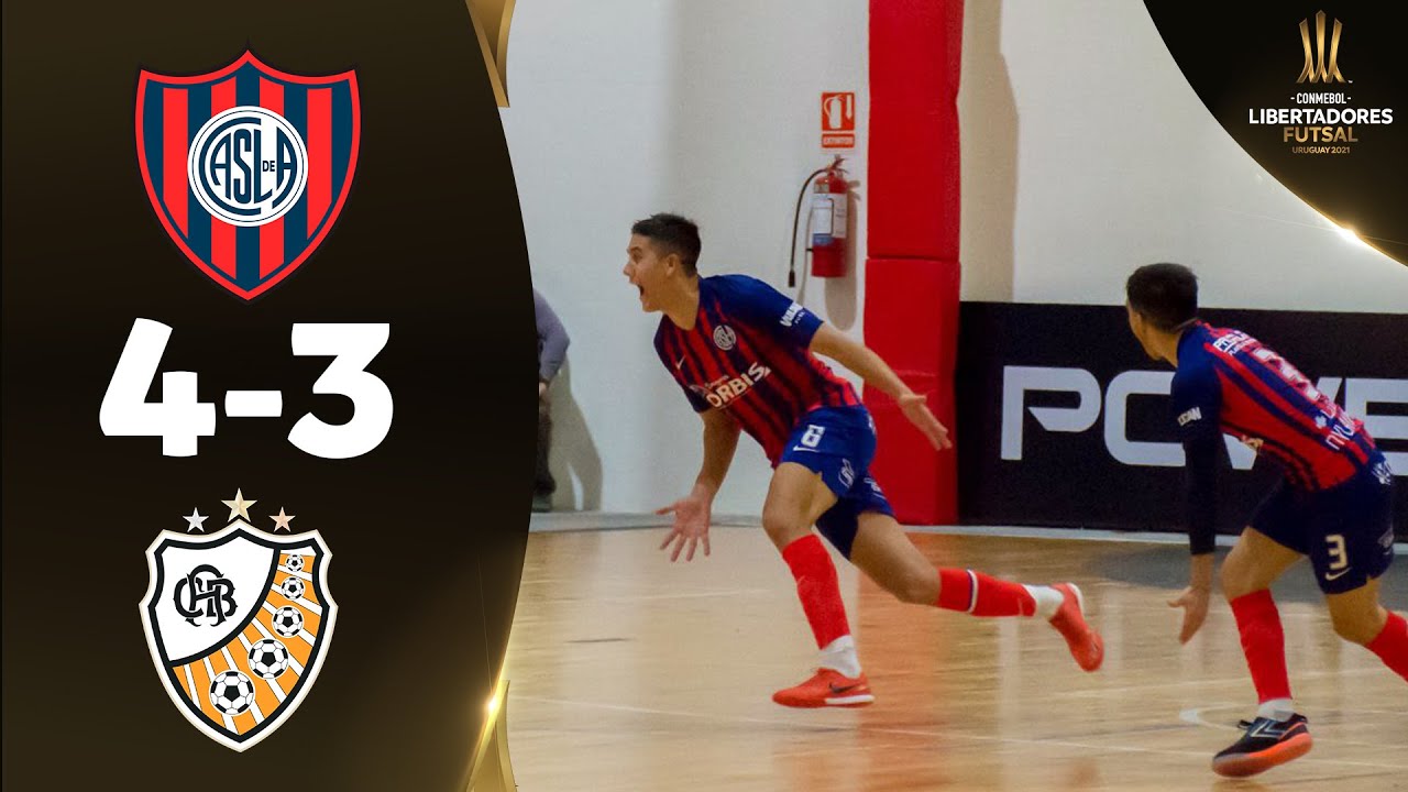 San Lorenzo 4-3 Carlos Barbosa | EN VIVO: CONMEBOL Libertadores Futsal 2021