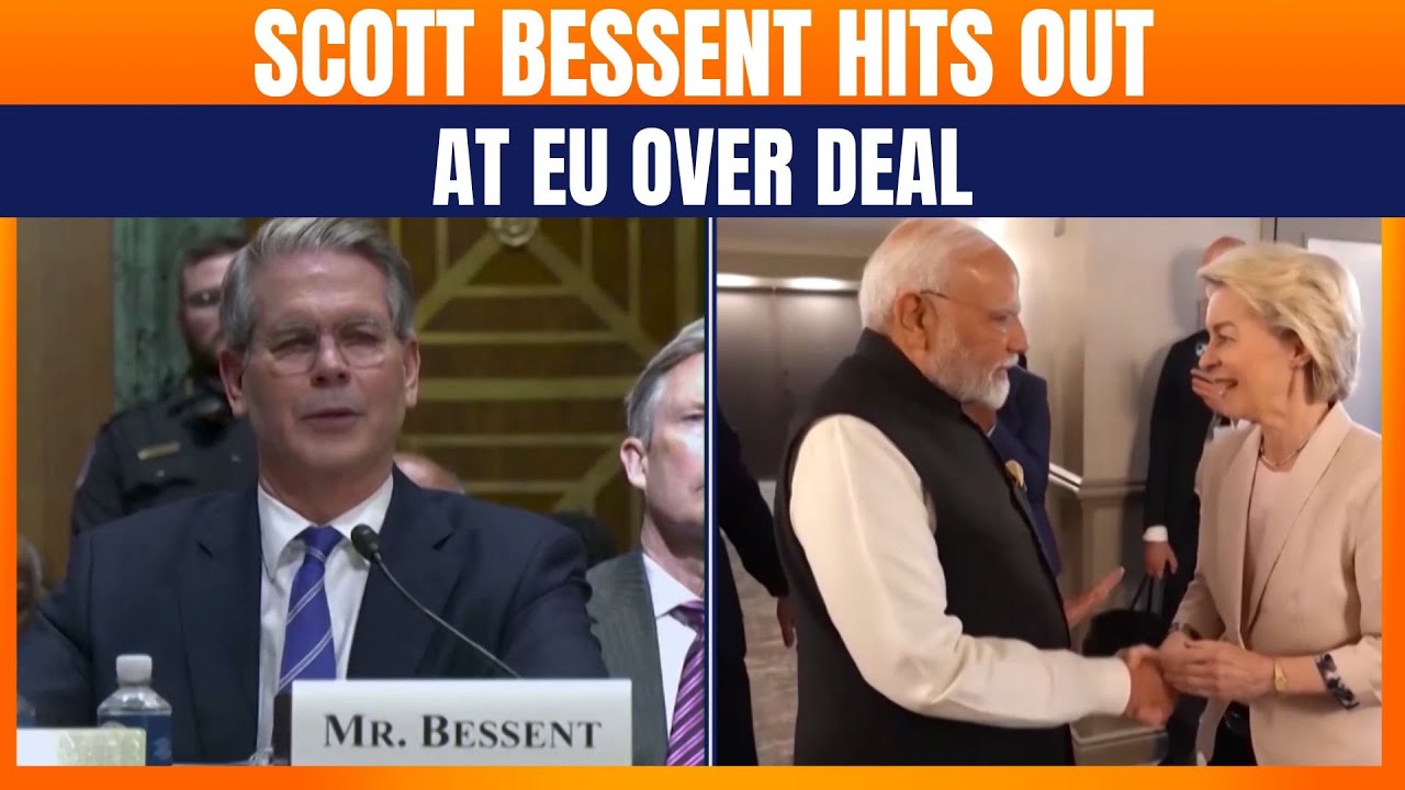 US Slams India Over Russian Oil as EU Finalises Major Trade Deal With New Delhi | News9