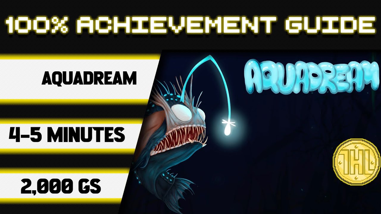 Прохождение AquaDream 100% достижения * 2000GS за 4-5 минут *