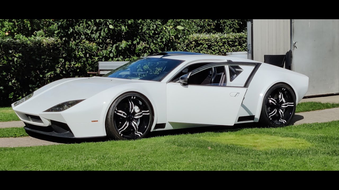 De tomaso pantera is my dream car that I built from scratch to finished car