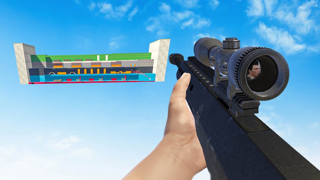 SNIPER vs RUNNER Y'A UN TRICHEUR