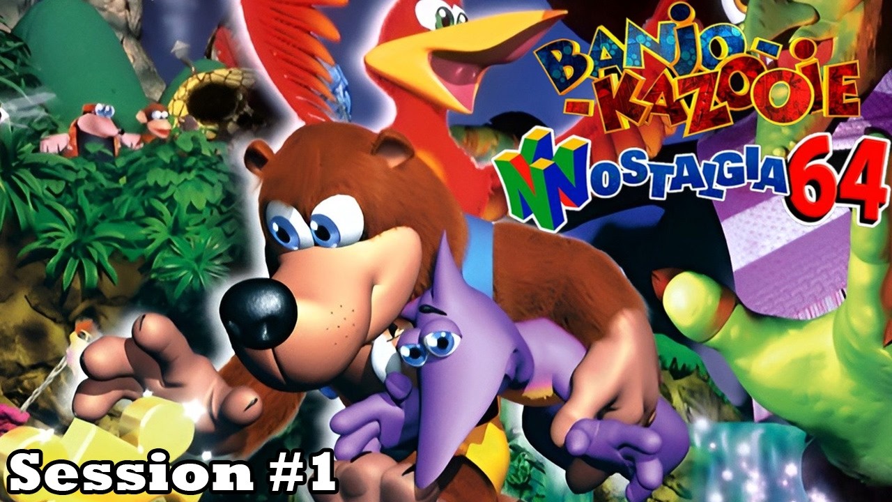 Slim Live Plays - Banjo-Kazooie Nostalgia 64 - Session #1