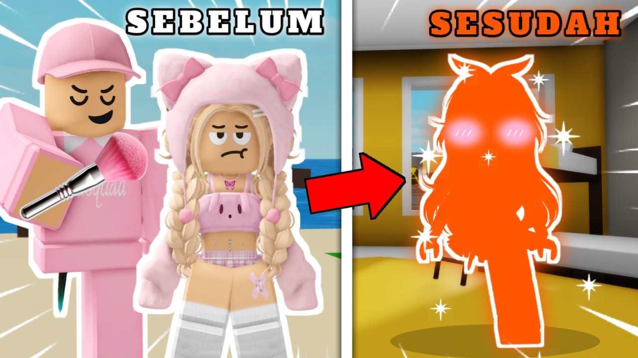 AKU UBAH AVATAR TETEH ROZZ MENJADI WARNA KESUKAANNYA !!!