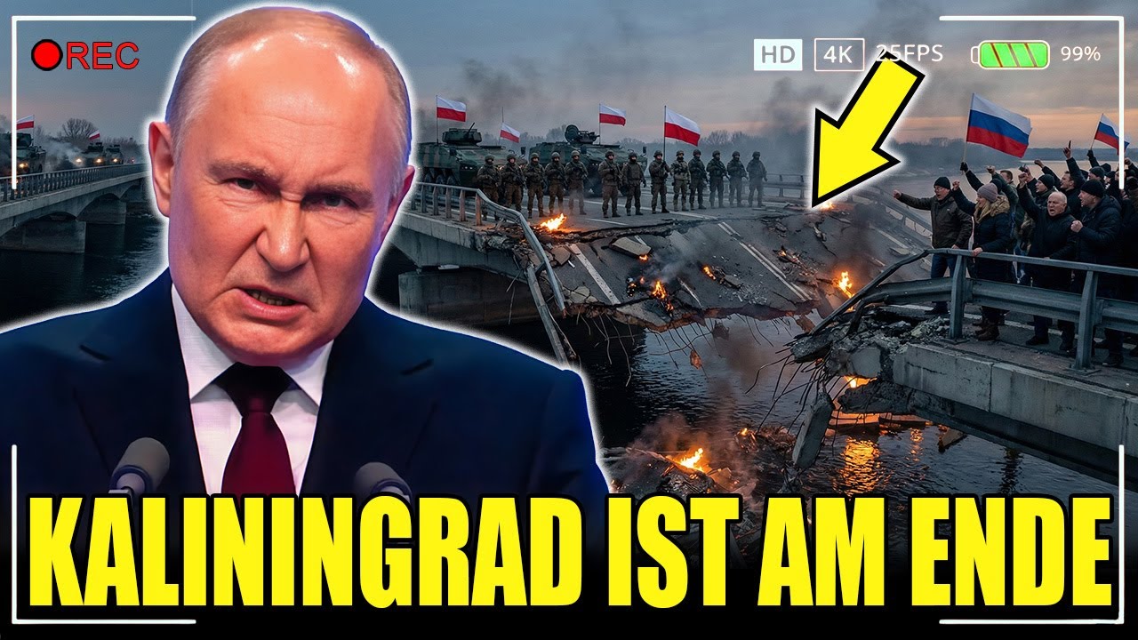 Kaliningrader Brücke ZERSTÖRT – Polen BLOCKIERT Russlands Versorgungsroute
