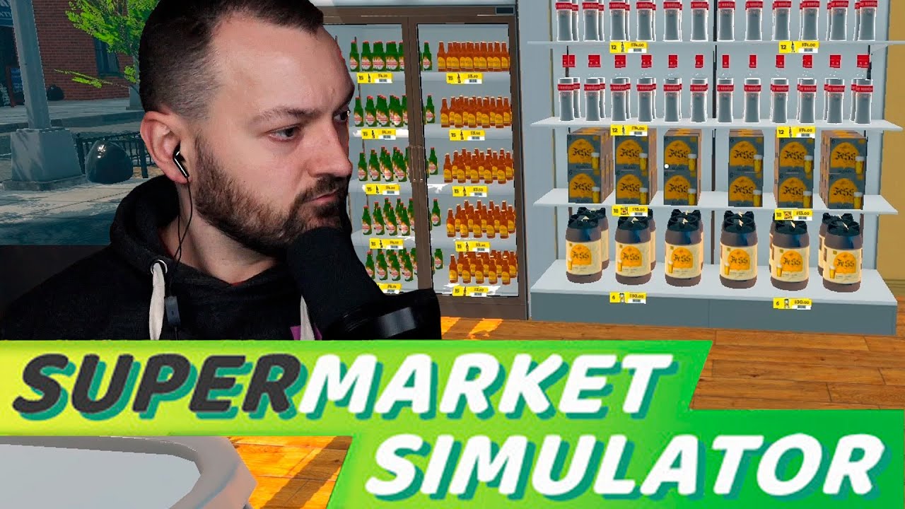 Vihdoin kaljat hyllyyn!  - Supermarket Simulator