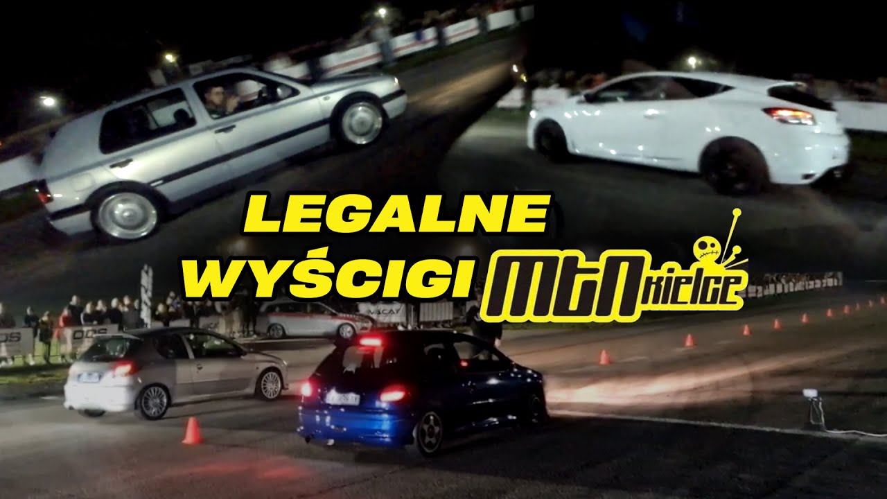 LEGALNE NOCNE WYŚCIGI NA TORZE KIELCE - Relacja z Legal Racing MTN Kielce (Peugeot 206 GTI/S16 2.0)