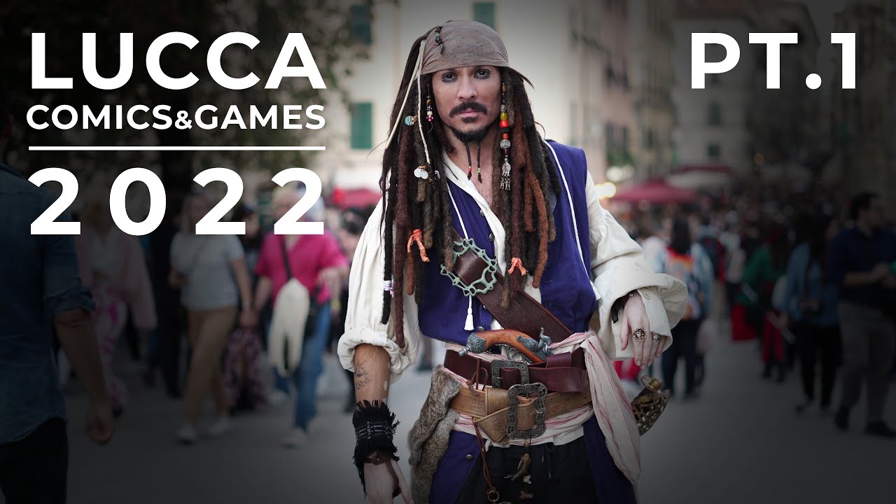 Lucca Comics & Games 2022 PT1 Cosplay Music Video 4K