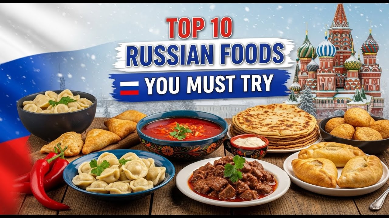 Топ-10 русских блюд, которые вы обязательно должны попробовать. Традиционные русские блюда, котор...