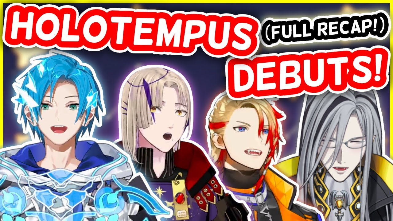 holoTEMPUS' Debuts: A Recap [ft. Altare, Axel, Dezmond, Vesper] | HololiveEN Clips