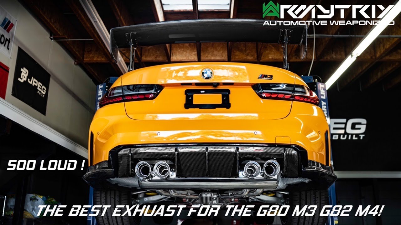 INSTALLING AN ARMYTRIX EXHAUST ON OUR G80 M3 COMPETITION ( SO LOUD) G82 M4 G83 M4