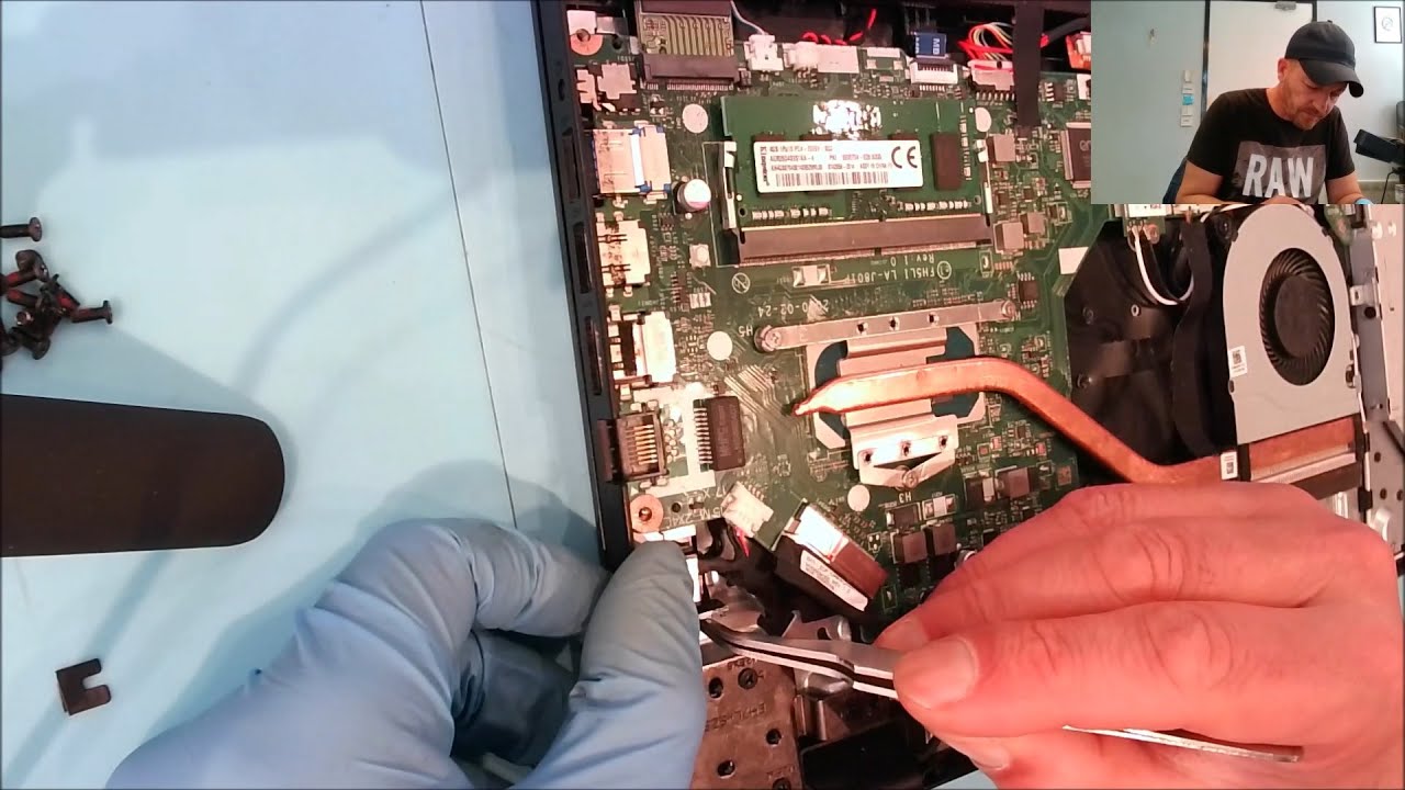 Acer Aspire A317-52 - réparation express - connecteur de charge