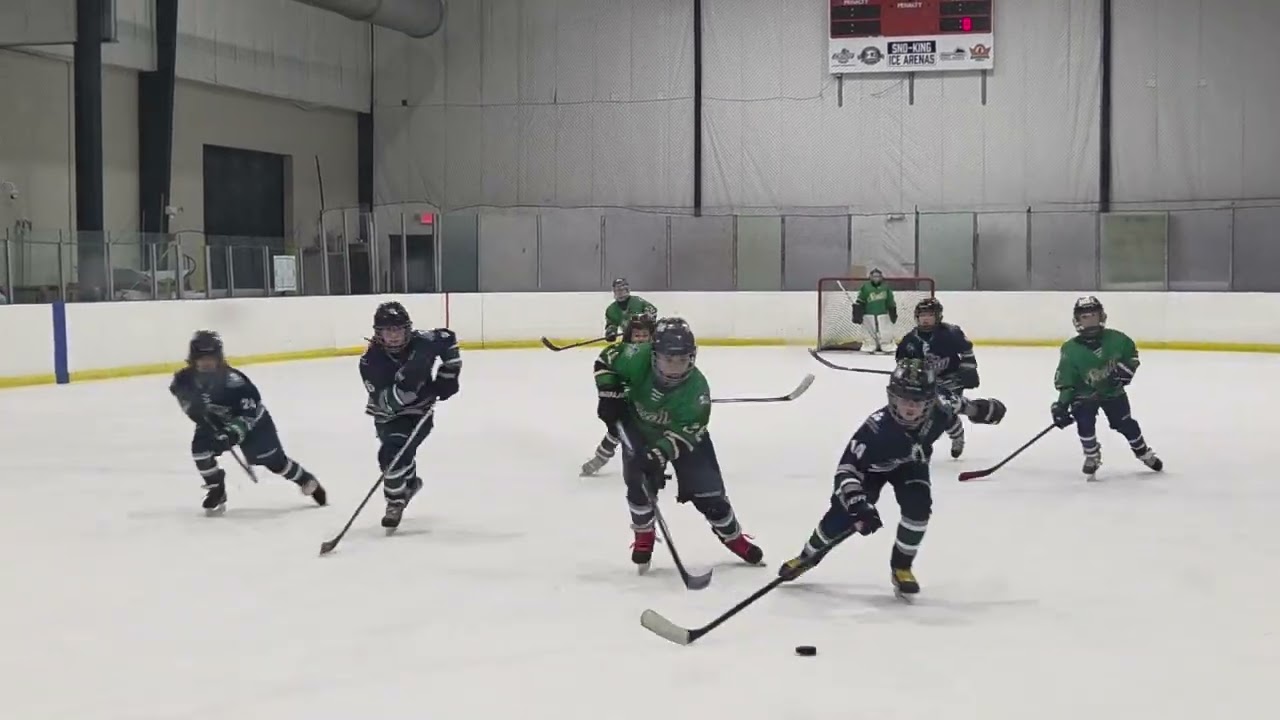 SK 10U Girls vs Barber, period 2. February 21, 2026