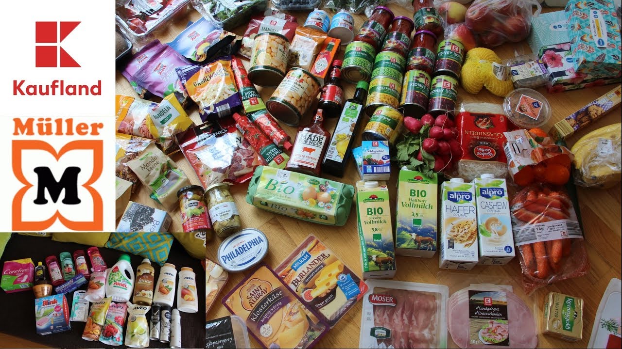 ZAKUPY Z NIEMIEC KAUFLAND I MÜLLER PRODUKTY SPOŻYWCZE I KOSMETYKI PLUS CENY
