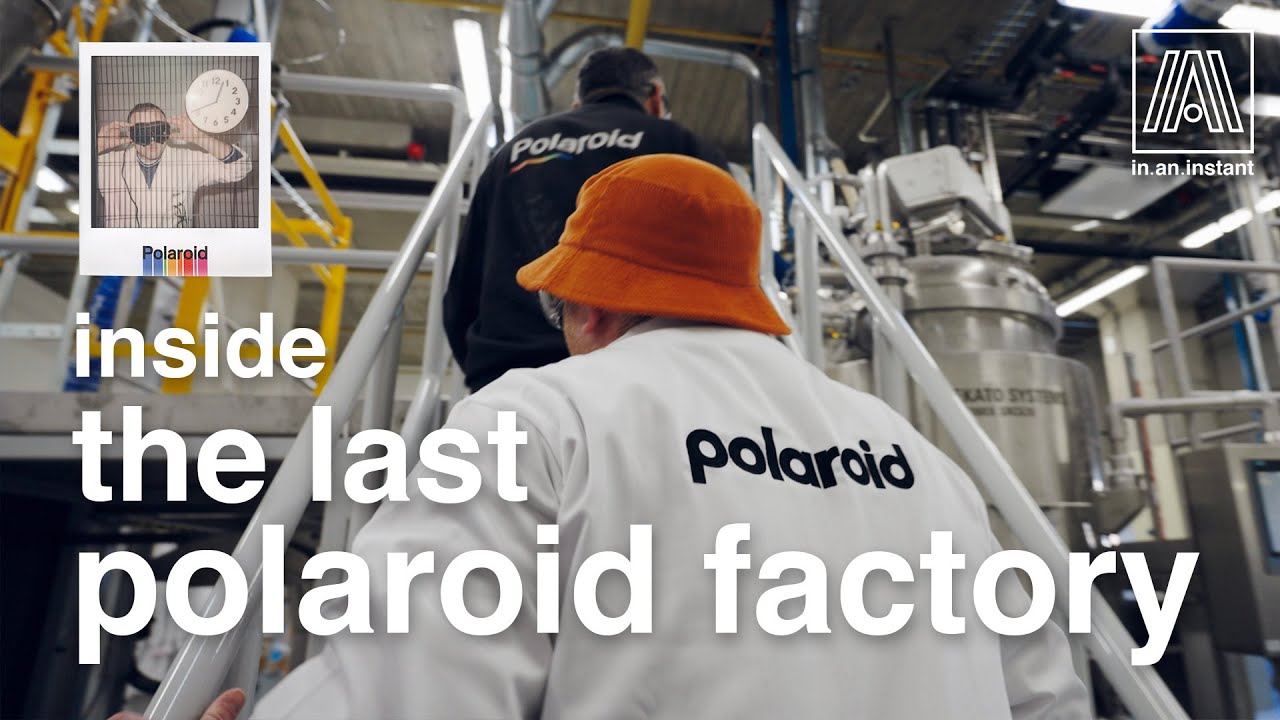 Inside the Last Polaroid Factory in the World 🌎 Full tour at Polaroid's Netherlands film facility