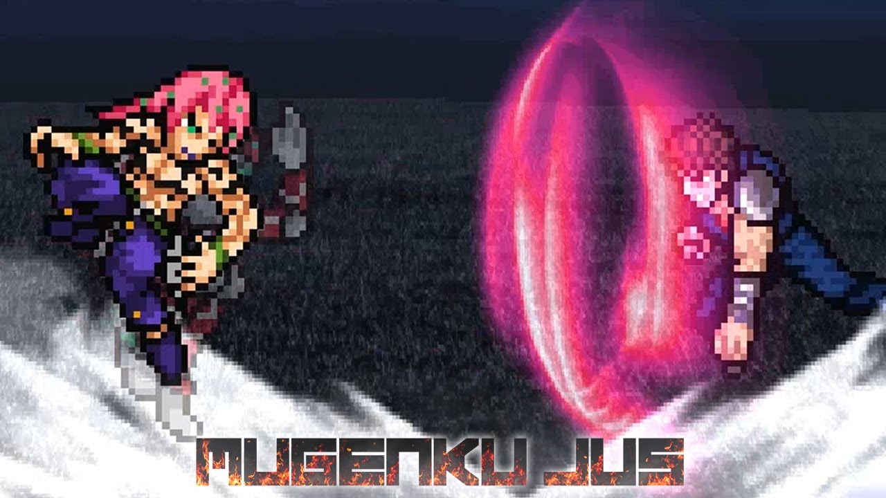 Diavolo vs Kenshiro. Jojo vs Fist of the North Star MUGEN JUS