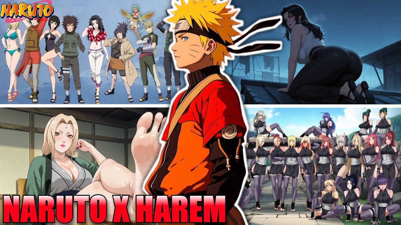 WHAT IF NARUTO X ANKO X TAYUYA X YUGAO X HANA X KURENAI X TSUNADE X SAMUI?