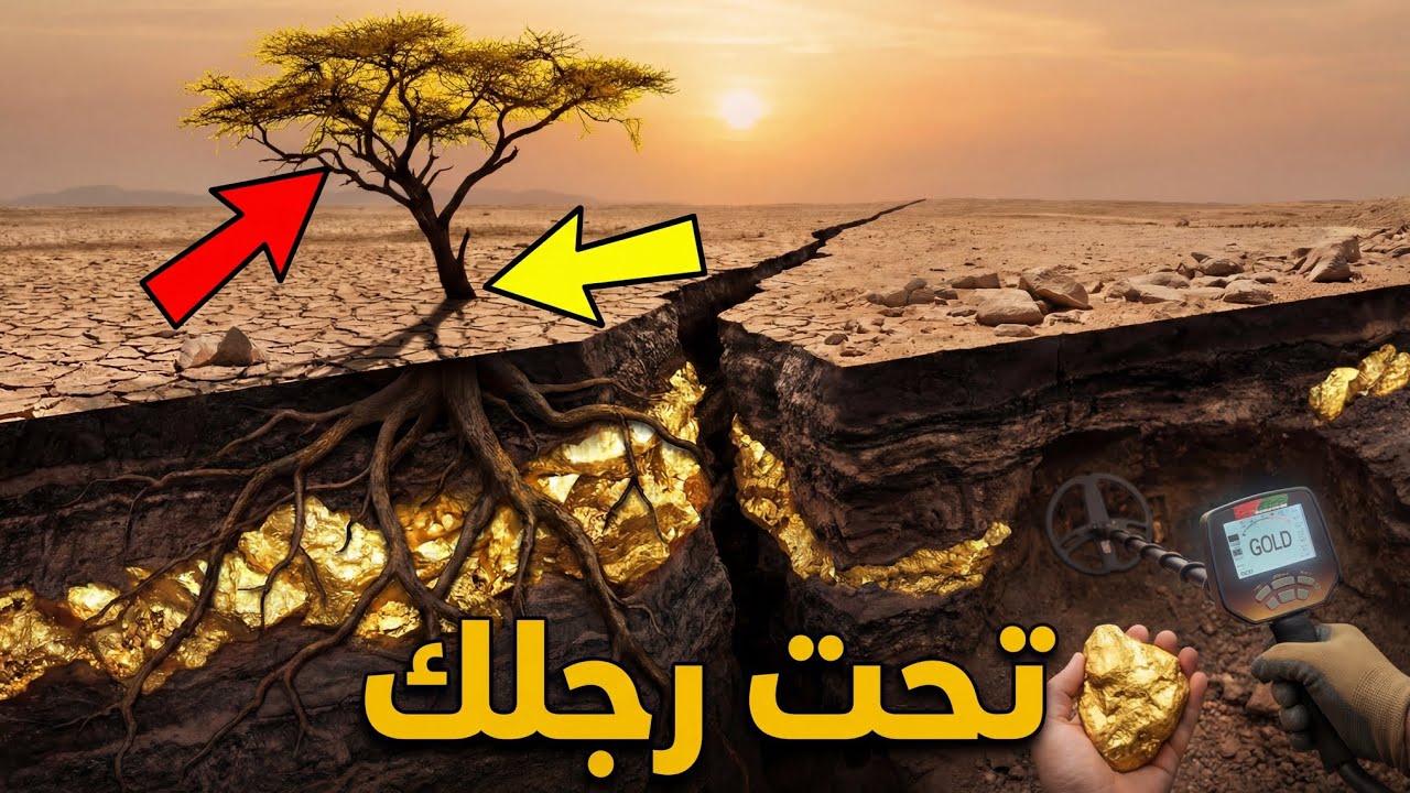 إذا شفت هذه العلامات في الشجرة .. فأنت واقف فوق كنز بالملايين! (لا تتركه) 💰 نباتات ذهب😱! 