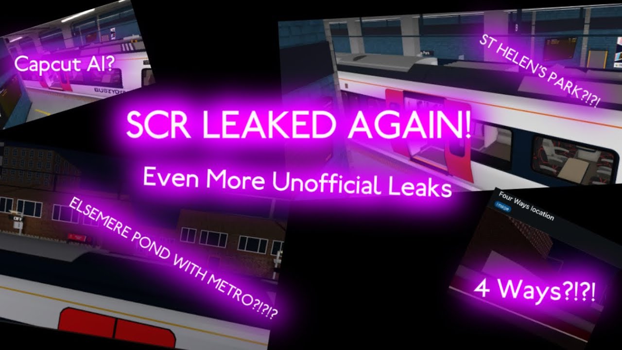 SCR LEAKED YET AGAIN | NEW SCR METRO LEAKS