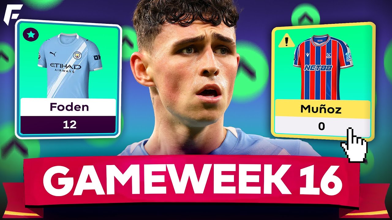 3 TRANSFERS MADE! ♻️ FPL GW16 TRANSFER PLANS ✅ TEAM SELECTION ✍️
