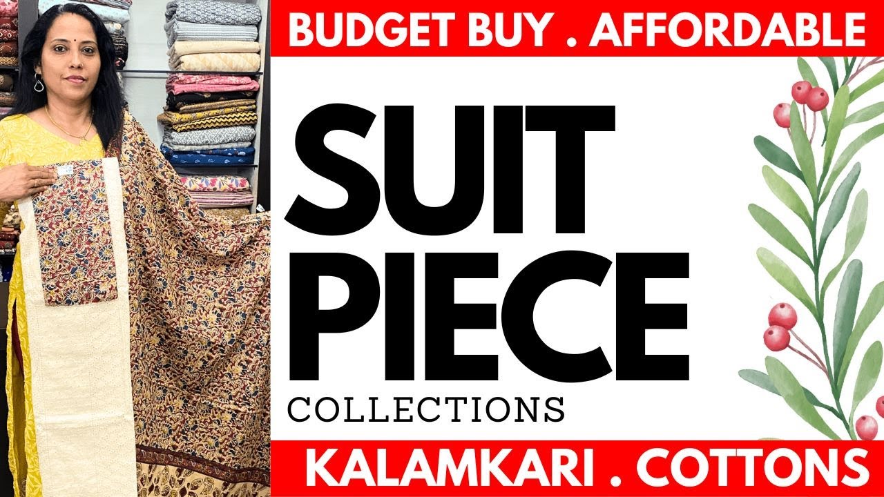 SUIT PIECE Collections | KALAMKARI | SOFT COTTON | 09MAR24