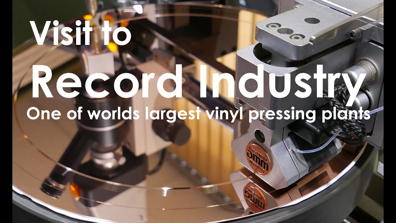 Our visit to Record Industry, one of world's largest vinyl pressing plants !