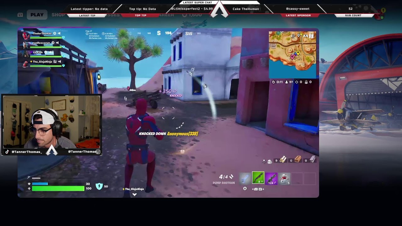 🔴LIVE! Tanner Thomas + Fortnite Battle Royale!