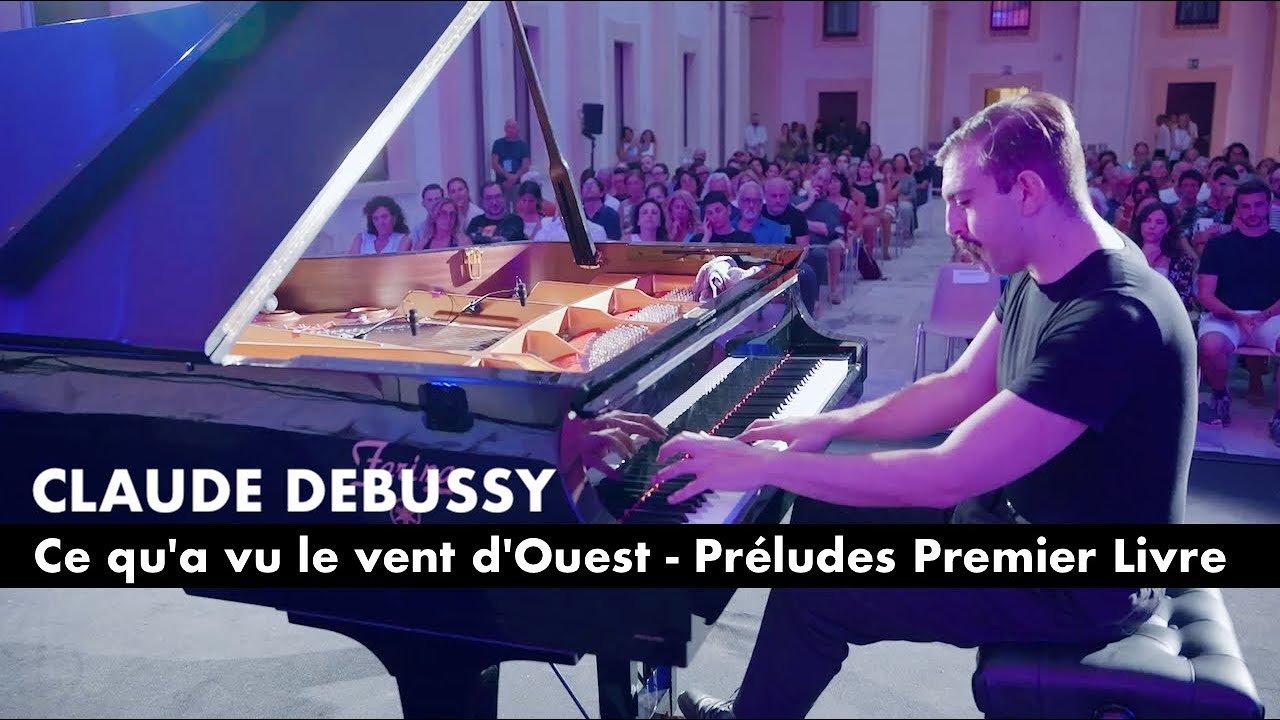 Claude Debussy - Ce qu'a vu le vent d'Ouest - Préludes Premier Livre  - Benedetto Boccuzzi - piano