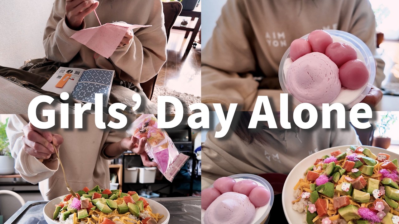 Cozy Spring Day in Japan 🌸 Celebrating Hinamatsuri Alone | Daily Life in Japan 🇯🇵 | Slow Living Vlog
