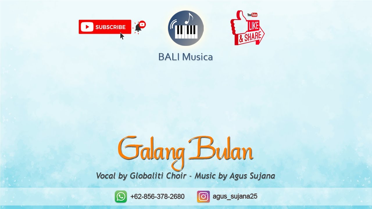 Galang Bulan - BALI Musica