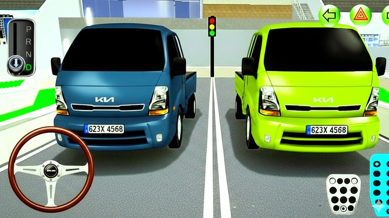 New 2 KIA Pickup  Collect in My Villa | 3D Driving Class 2026 | Andriod and iOS Gameplay 