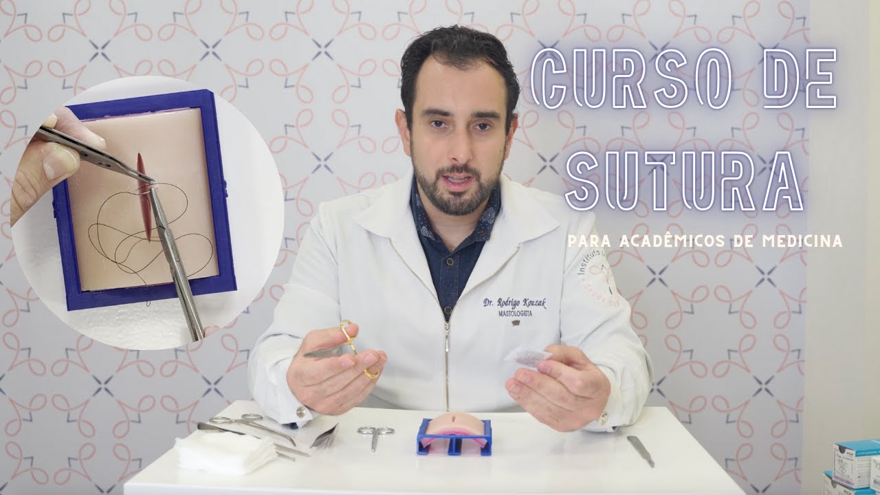 Curso de sutura para acadêmicos de medicina