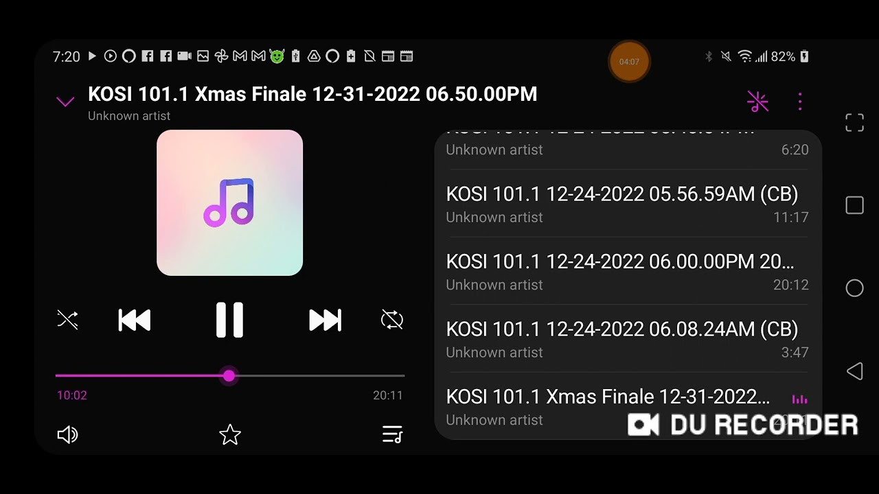 Final Moments of KOSI 101.1's Christmas Music (December 31, 2022)