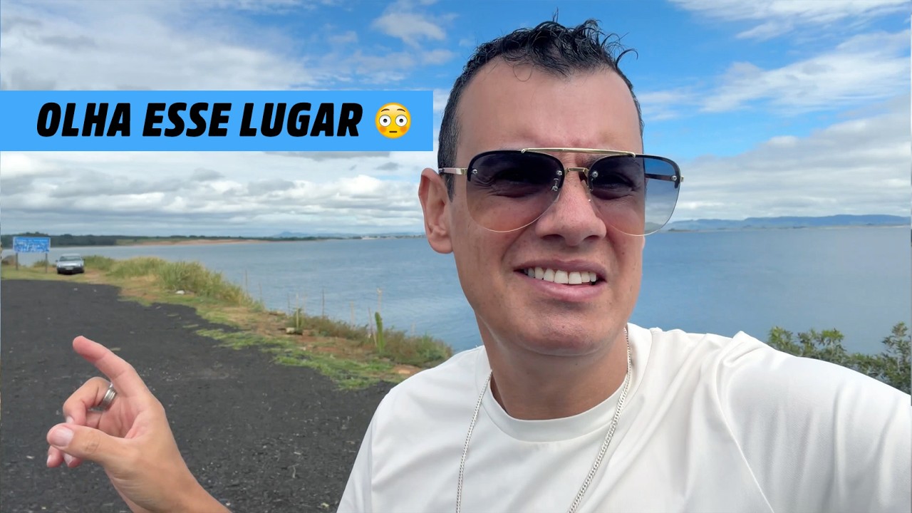 Fui fazer compra do mês em OUTRA CIDADE 😳 Olha essa paisagem!