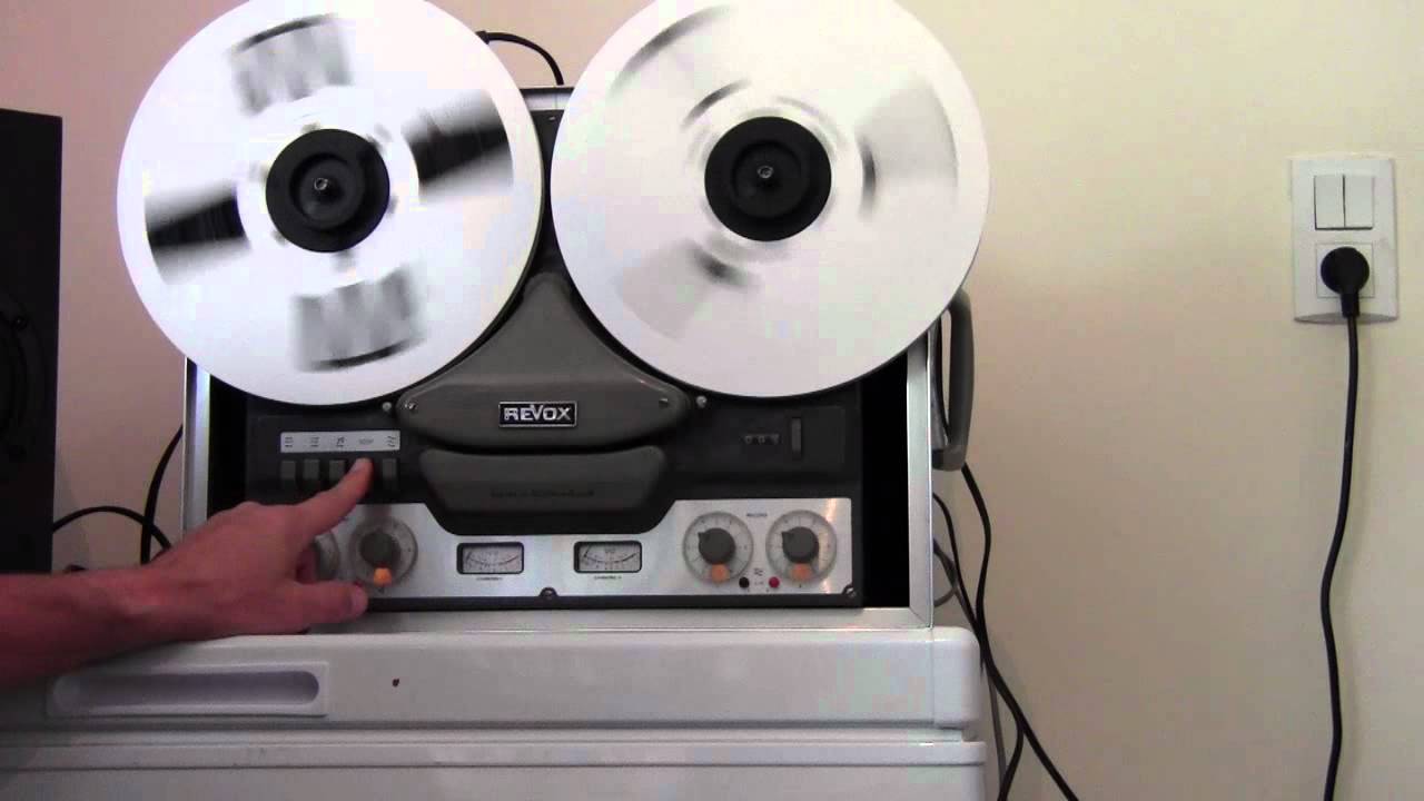 MAGNETOPHONE A BANDE REVOX G36