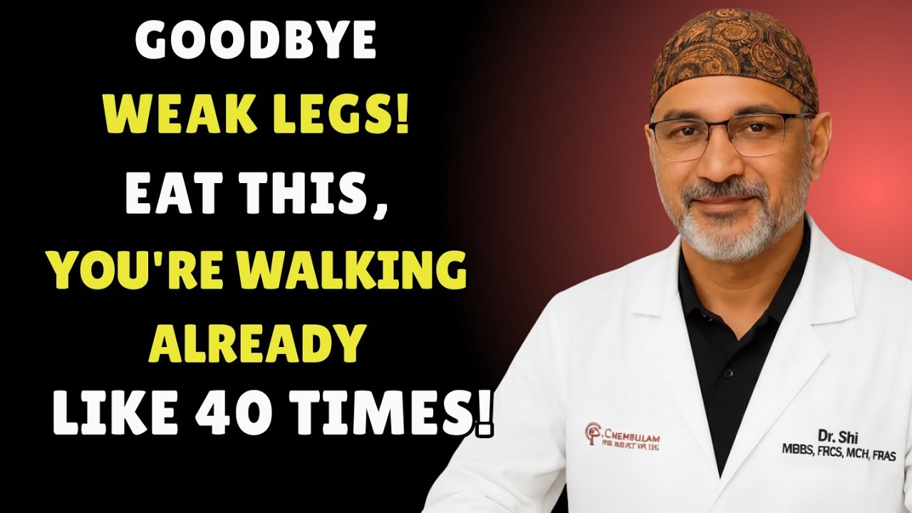 5 Foods for Strong Legs Even at 90 Years Old – Eat Them Every Day! | Senior Health Tips