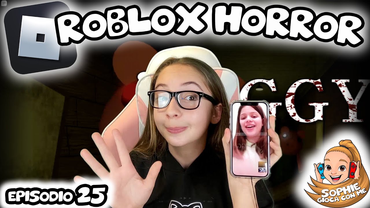 🔥  ROBLOX : HORROR con mia cugina MIA! 😱😱😱