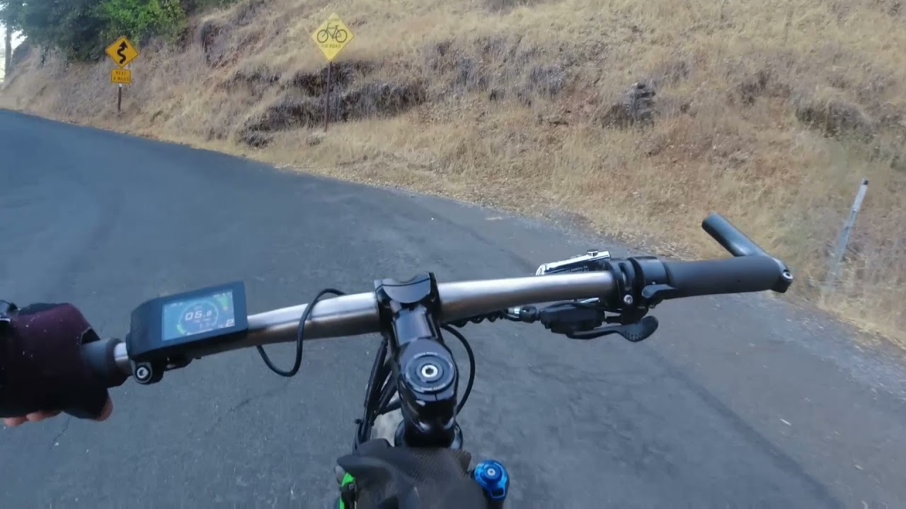Bafang BBS02 36v 500w mid-drive DIY eMTB, First Ride!